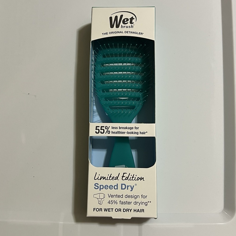 Wet Brush Summer Quenchers Limited Edition -Speed Dry-Green Juice-New